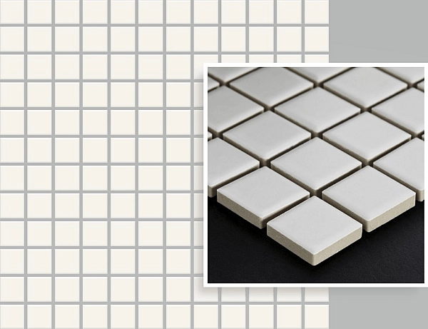 Мозаїка Albir Bianco (2,3x2,3) 298x298x6 Paradyz