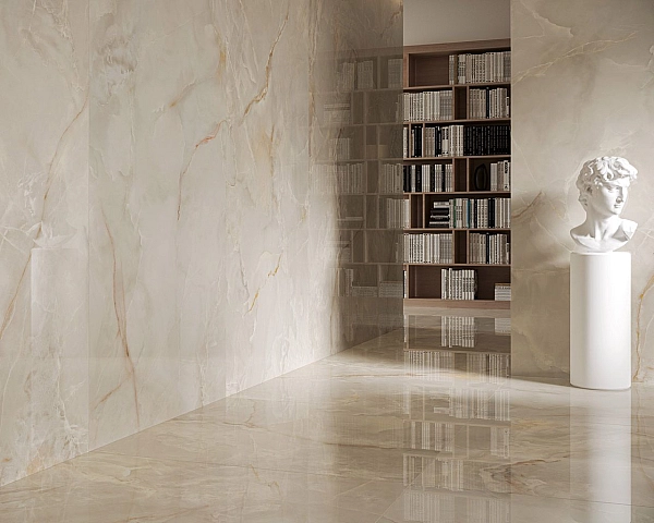 Плитка керамогранітна Invisible White RECT POL 600x1200x9 Paradyz - Фото - 3