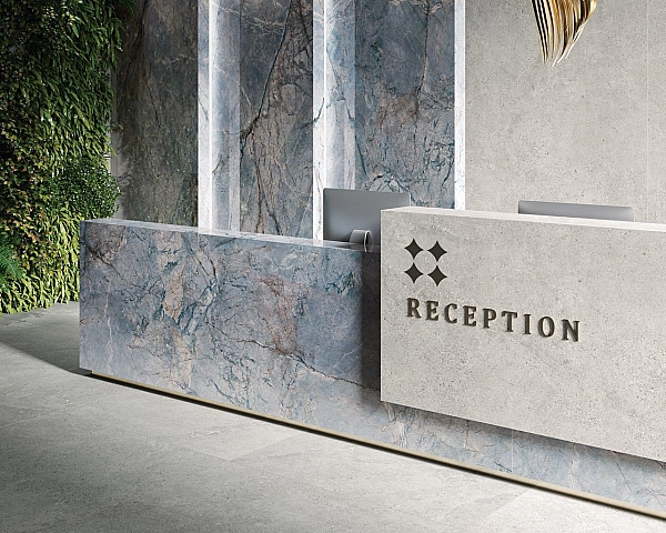 Плитка керамогранітна Monet Blue RECT POL 600x1200x9 Paradyz - Фото - 2