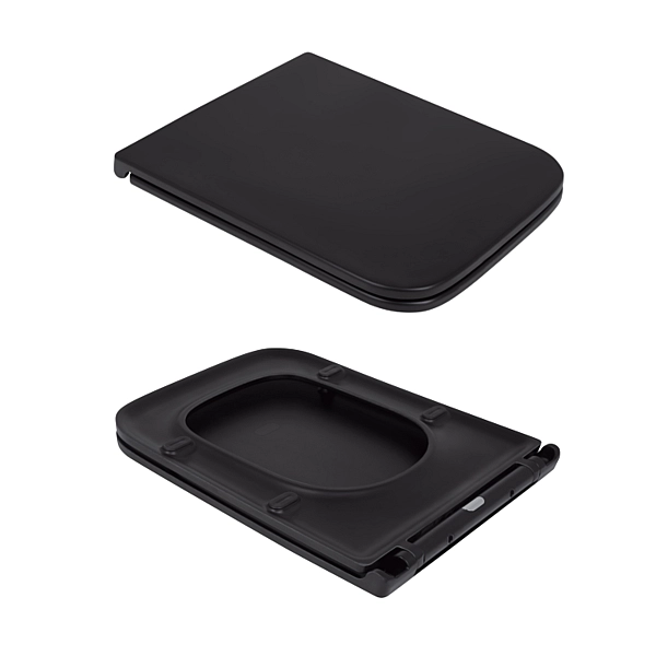 Унітаз підвісний Qtap Gemini безободковий з сидінням Soft-close QT2533076EUQMB - Фото - 8