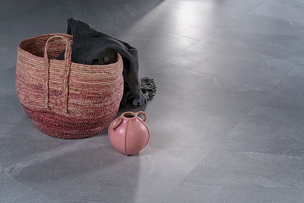 Плитка керамогранітна Stonehenge Темно-сірий RECT NAT 597x597x8,5 Nowa Gala - Фото - 2