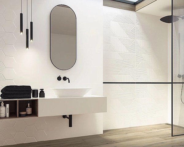 Фриз Uniwersalna listwa szklana Black 23x1198x8 Paradyz - Фото - 2