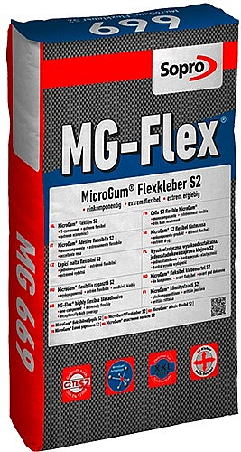 Клей для плитки Sopro MG-Flex S2 669 (15 кг)