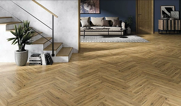 Плитка керамогранітна Aspenwood Brown 185x598x7 Cersanit - Фото - 2