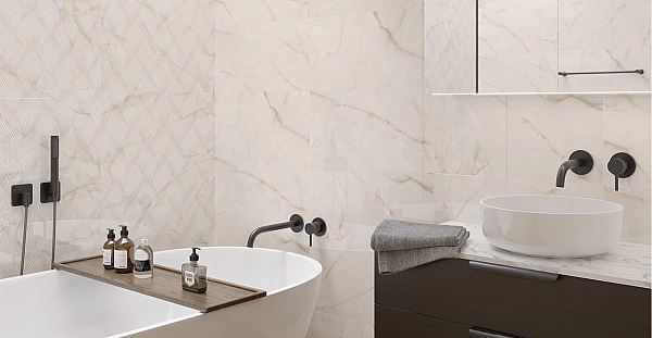 Плитка стінова Onyx Mood Бежевий 300x600x9 Golden Tile - Фото - 2