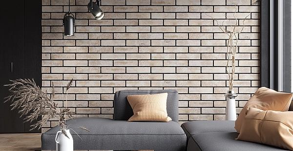 Плитка фасадна Fino темно-бежевий 60x250x6 Golden Tile - Фото - 2