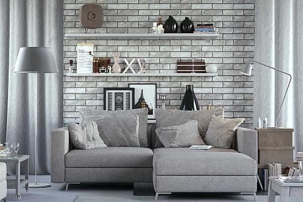 Плитка фасадна London димчастий Slim 60x250x6 Golden Tile - Фото - 2