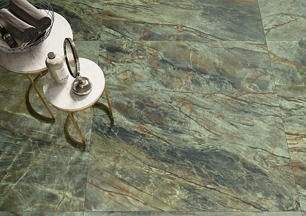 Плитка керамогранітна Brazilian Quartzite Green RECT 597x1197x8 Cerrad - Фото - 2