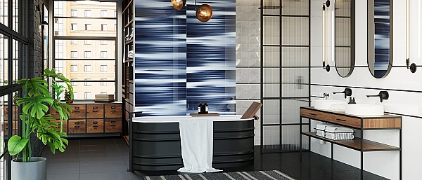 Плитка стінова White Glossy RECT 250x750x9 Konskie - Фото - 3