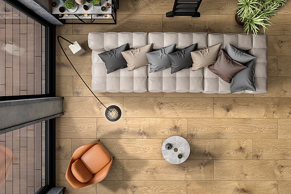 Вінілова підлога R126 Бешмоо 5 мм, 34 кл - Фото - 2