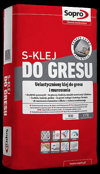Клей для плитки Sopro S-KLEJ 295 (22,5 кг)