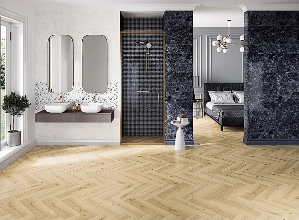 Плитка стінова Lenox White GLOSSY 200х600x8,5 Cersanit - Фото - 2