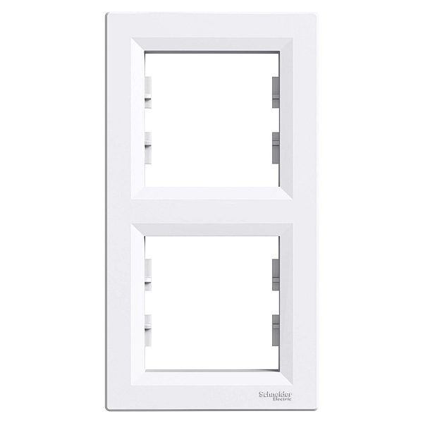 Рамка 2-місна вертикальна Білий ASFORA (EPH5810221), Schneider Electric