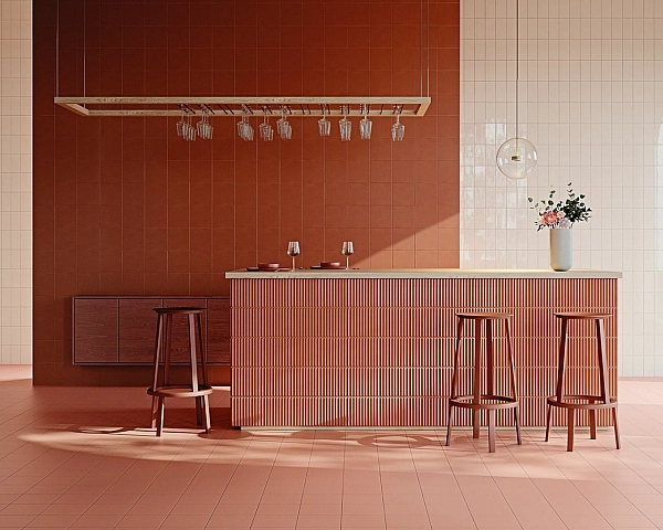 Плитка стінова Neve Creative Terracotta 98x198x6,5 Paradyz - Фото - 2