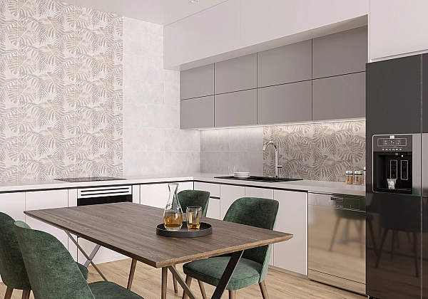 Плитка стінова HR2051 Harmony Wall Grey 300x600x9 Golden Tile - Фото - 4