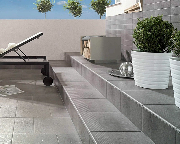 Сходинка з капіносом кутова 6415 Taurus Grys 330x330x11 Paradyz - Фото - 3