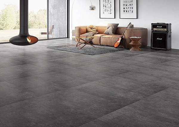 Плитка керамогранітна Tassero Grafit RECT 597x1197x8 Cerrad - Фото - 2