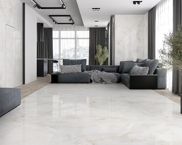 Плитка керамогранітна Toledo Сірий POL 600x600x8 Intercerama - Фото - 2