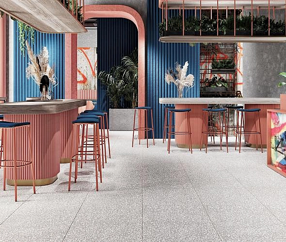 Плитка керамогранітна Smash Сірий 600x1200x8 Intercerama - Фото - 2