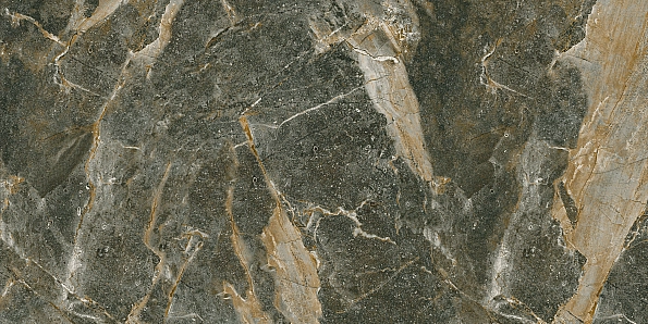 Плитка керамогранітна Ardesia Темно-коричневий 600x1200x8 Intercerama