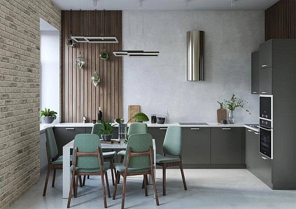 Плитка керамогранітна Harden Світло-сірий 600x1200x8 Intercerama - Фото - 2