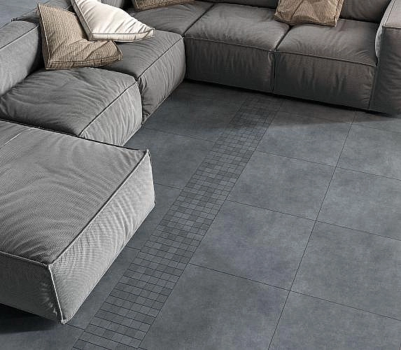 Плитка керамогранітна Harden Темно-сірий 600x1200x8 Intercerama - Фото - 2