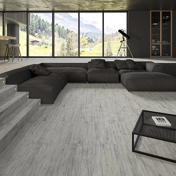 Плитка керамогранітна Kyoto Світло-сірий 200x1200x8 Intercerama - Фото - 2