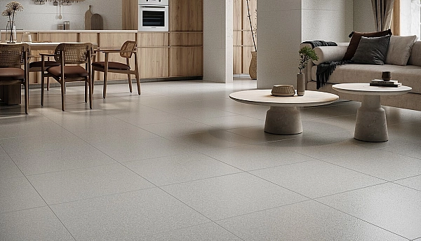 Плитка керамогранітна Shallow Sea White RECT 598x1198x8 Opoczno - Фото - 2