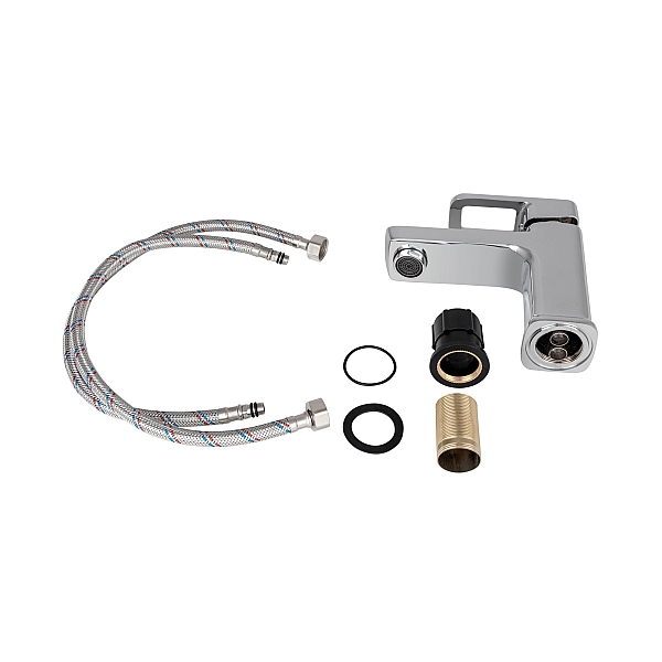 Смеситель для раковины Lidz Wawel 001 (k35) LDWAW001CRM45387 Chrome - Фото - 4