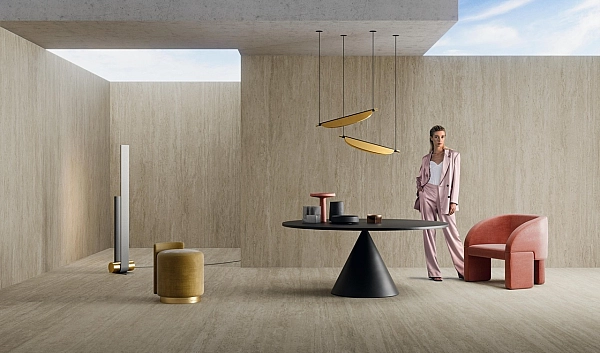 Плитка керамогранітна AFUA Marvel Travertine Sand Vein 600x1200 Atlas Concorde - Фото - 2