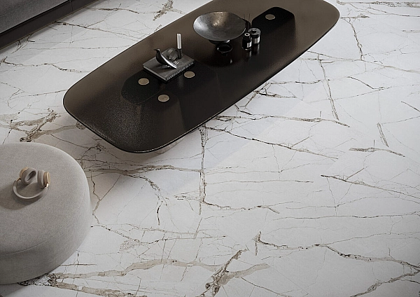 Плитка керамогранітна Ovation Light Grey RECT 1197x1197x8 Cerrad - Фото - 2