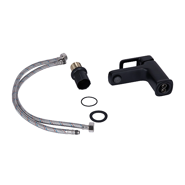 Змішувач для раковини Lidz Wawel 001 (k35) LDWAW001BLA45392 Black - Фото - 4