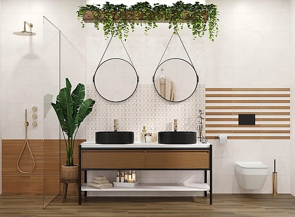 Плитка стінова Solange Mix STR 250x400 Cersanit - Фото - 2