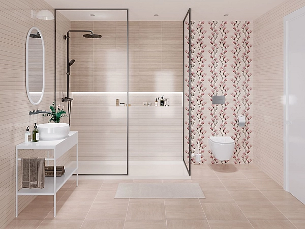 Плитка стінова Carmel Beige Micro 250x400 Cersanit - Фото - 3