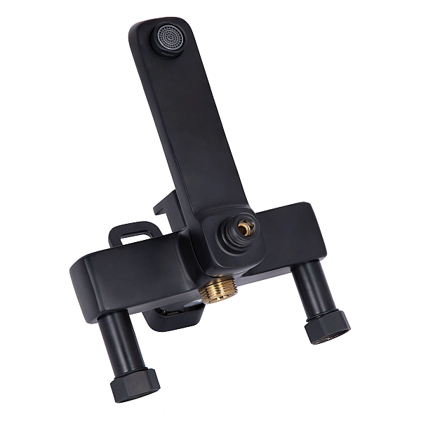 Душевая система универсальная Lidz Wawel 1030 на три потребителя (с изливом) (k35) LDWAW1030BLA45396 Black - Фото - 10