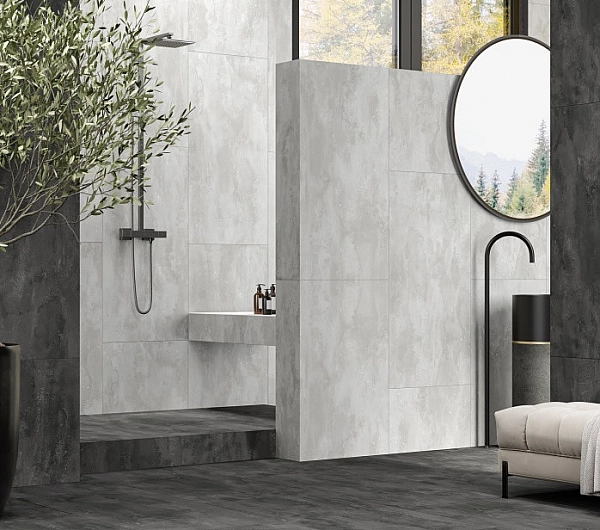 Плитка керамогранітна Blend Світло-сірий 600x600 Intercerama - Фото - 2