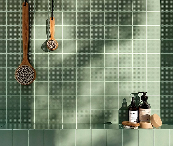 Декор Neve Creative Dark Green MAT 98x98x6,5 Paradyz - Фото - 2