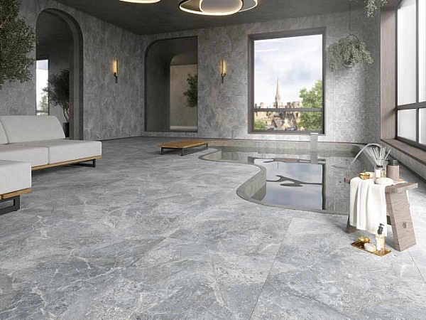 Плитка керамогранітна Gravity Сірий 600x1200x8 Intercerama - Фото - 2