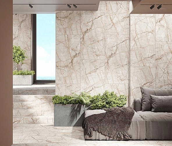 Плитка керамогранітна Trinity Світло-бежевий 600x1200x8 Intercerama - Фото - 2