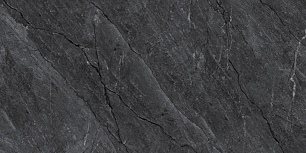 Плитка керамогранітна Laurent Темно-сірий 600x1200x8 Intercerama