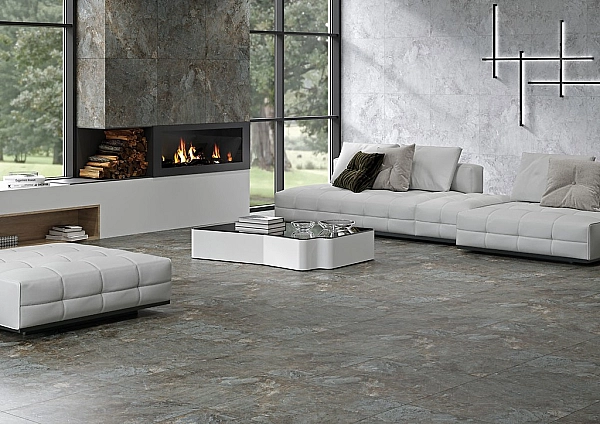 Плитка керамогранітна Marcello Grey RECT 598x598x8 Cersanit - Фото - 2