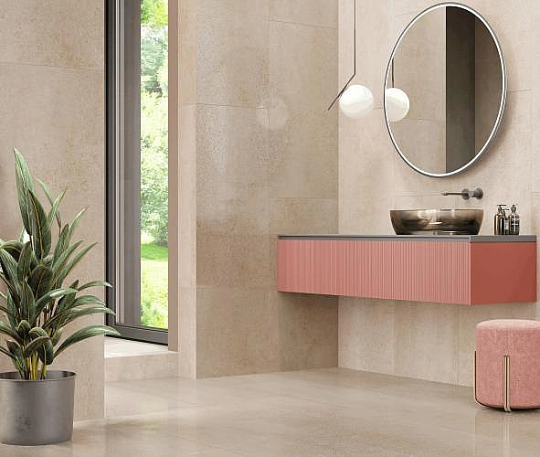 Плитка керамогранітна Flax Бежевий LAP 600x600x8 Intercerama - Фото - 2