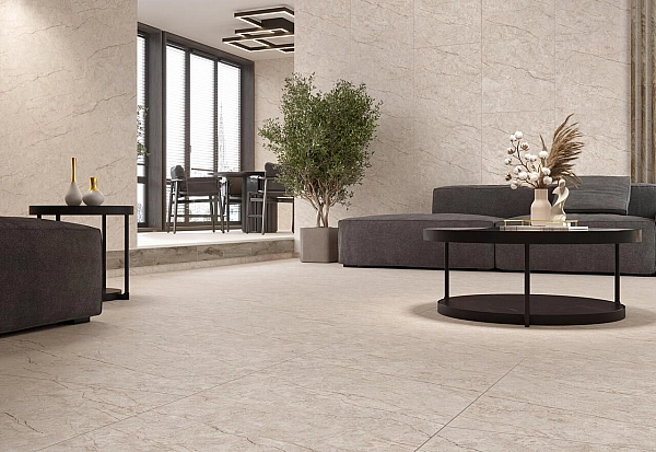 Плитка керамогранітна Memoria Бежевий 600x600 Intercerama - Фото - 2