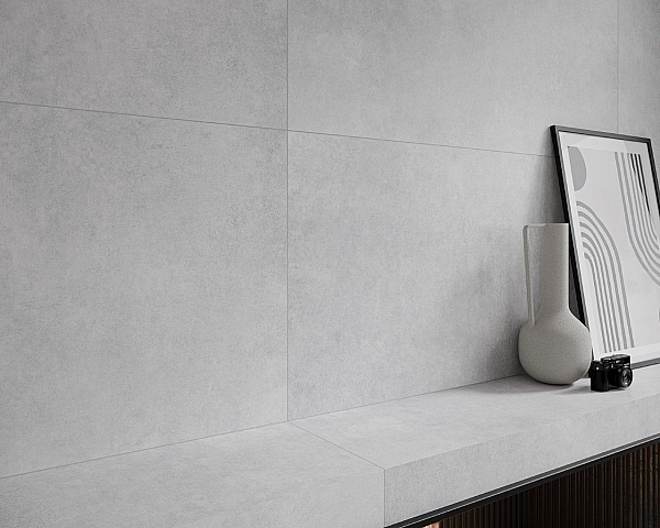 Плитка керамогранітна Ennis U117 Light Grey RECT 598x1198x8 Paradyz - Фото - 2