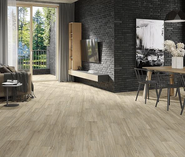 Плитка керамогранітна Alder Світло-коричневий 190x890 Intercerama - Фото - 2