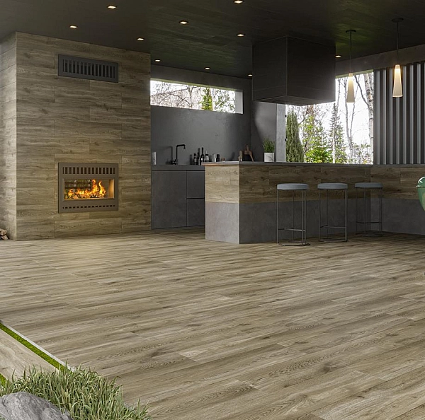 Плитка керамогранітна Symbol Темно-бежевий 190x890 Intercerama - Фото - 2