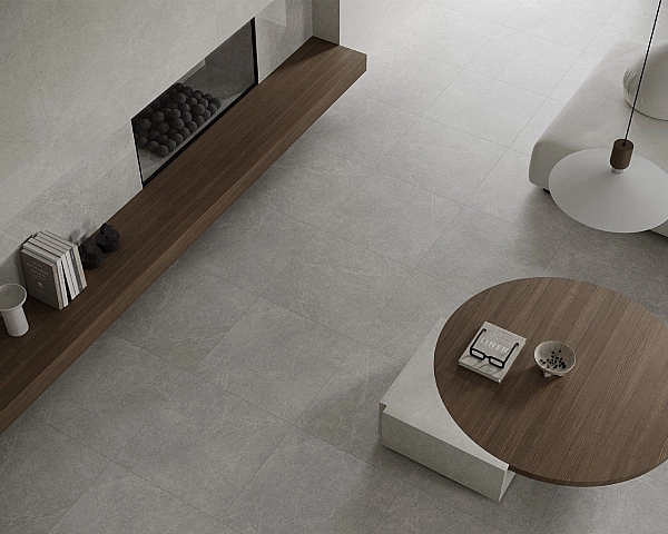 Плитка керамогранітна Minirock U118 Grey RECT LAP 598x598x8 Paradyz - Фото - 2