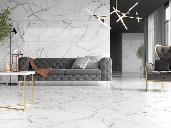 Плитка керамогранітна Odri Сірий 600x600 Intercerama - Фото - 2