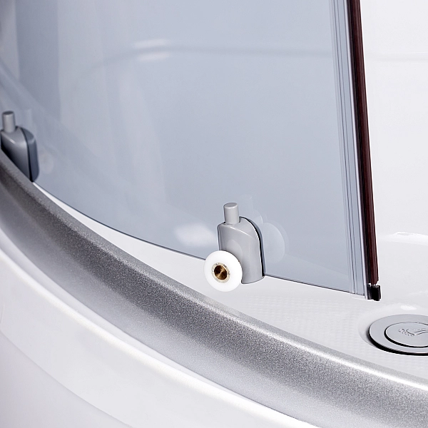 Гідробокс Lidz Tani SBM90x90.SAT.LOW.GR, скло тоноване 4 мм - Фото - 6