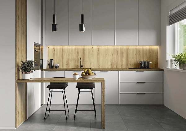 Плитка керамогранітна Fillstone Graphite RECT LAP 598x1198x8 Paradyz - Фото - 2